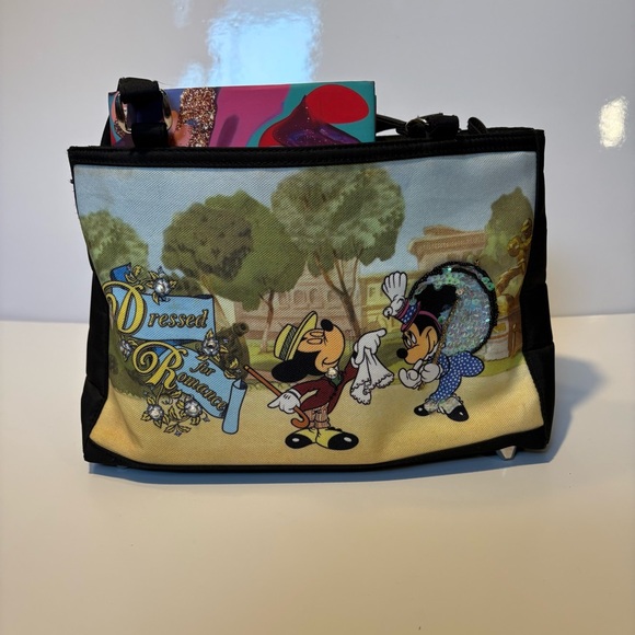 Vintage Dressed Romance Black and Multicolor Mini Bag - Picture 11 of 11